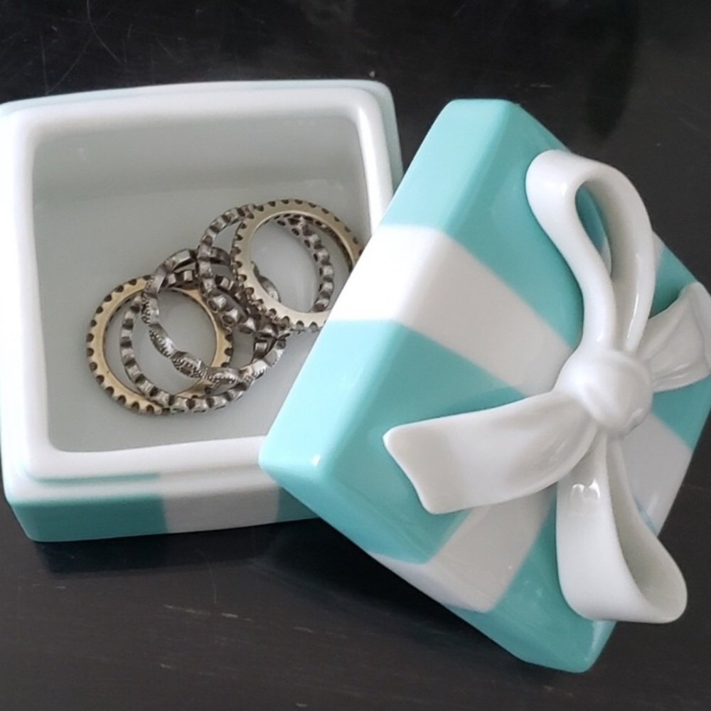 Tiffany and Co ring box- brand new! Perfect cond.